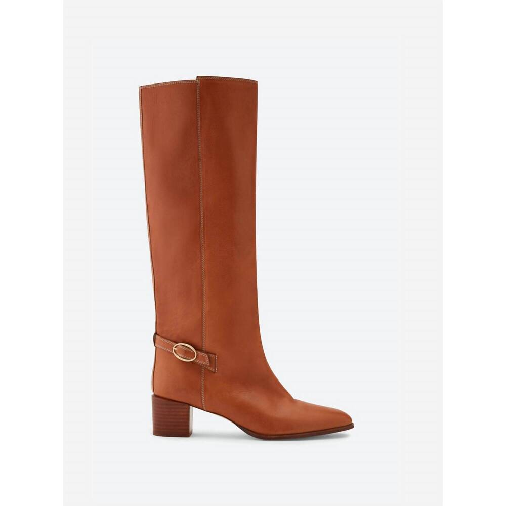 NEW VANESSABRUNO women's bottes boots in caramel